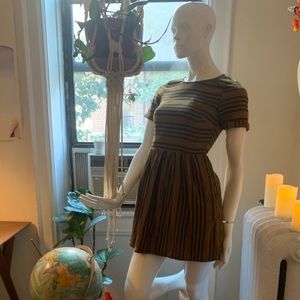 Madewell Broadway & Broome stripe songbird dress